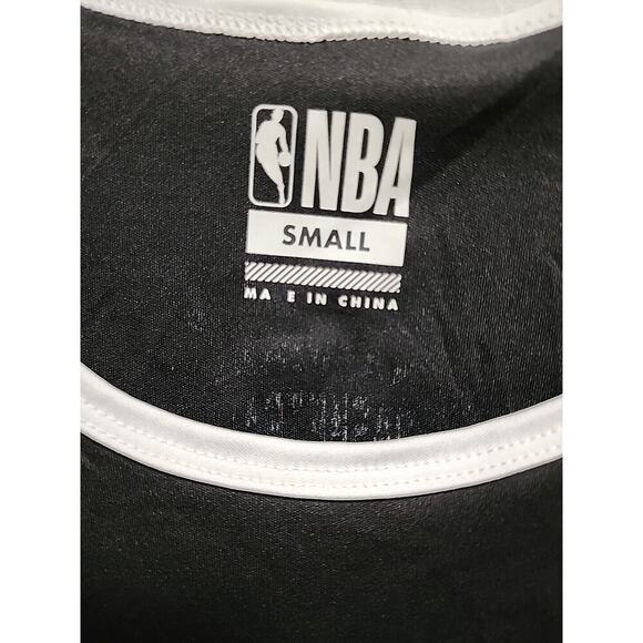 NWT NBA League Olympian Logo Tank Top, Basketball Mens Size Small Black/Red - Picture 4 of 5